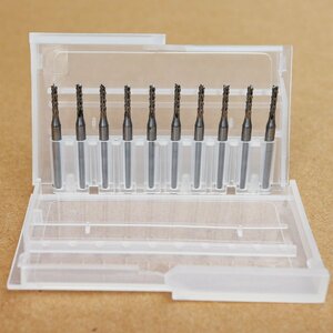 0.9mm ダイヤ目ルータービット 10本入