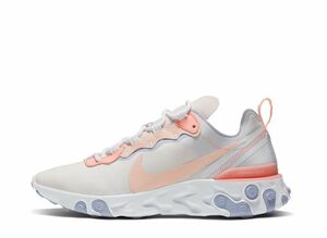 Nike WMNS React Element 55 "Pale Pink/Washed Coral" 22cm BQ2728-601