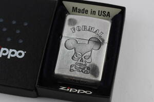 未使用品 ZIPPO ジッポー Funny Skull ファニースカル FORMAL 2014年 オイルライター