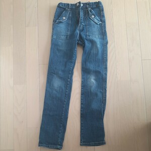 デニム 140cmサイズ ジーンズ FIVEKIDS ヒッコリーパンツ EDWIN エドウィン vintage usa