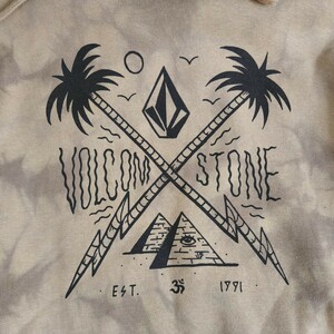 VOLCOM　パーカー　タイダイ　サイズM