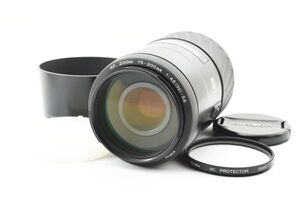 【美品 動作確認済】 Minolta ミノルタ AF Zoom 75-300mm f/4.5-5.6 Lens for A Mount 2185065