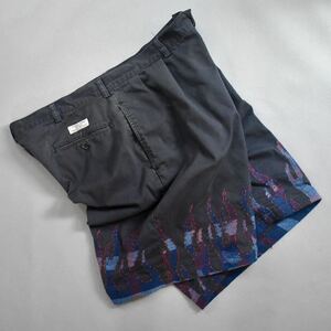 【刺し子でファイヤーパターン】1of1SASHIKO FIRE PATTERN TAYLER SHORT38 CHINO チノ OLD POLO RALPH LAUREN 3XL ヴィンテージポロチノ