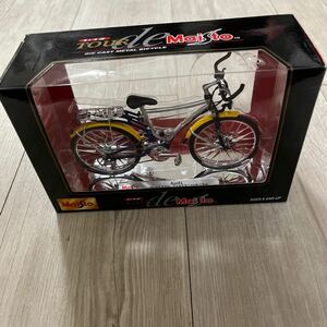 未開封品Maisto マイスト Audi quattro trekkingbike アウディ自転車　ミニカー 1:12