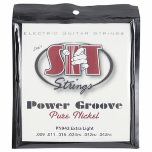 SIT STRINGS PN942 EXTRA LIGHT POWER GROOVE エレキギター弦×3セット