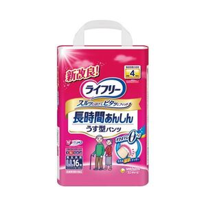 【新品】（まとめ） ユニ・チャーム ライフリー長時間安心うす型パンツLL16枚〔×2セット〕