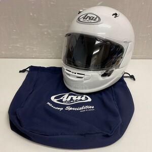 営MK24-100Y Arai アライ SNELL Astro GX フルフェイスヘルメット M2020D DA149970 VAS-V-IC 59・60cm バイク ヘルメット ホワイト 袋あり