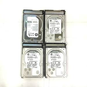 K5091369 HP 2TB SAS 7.2K 3.5インチ HDD 4点【中古動作品】