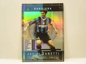 Panini WCCF 2006-2007 BAN ハビエル・サネッティ　Javier Zanetti 1973 Argentina　FC Inter Milano 06-07 Bandiera