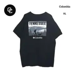 【美品】Colombia コロンビア TENNESSEE Tシャツ 濃紺 XL