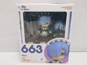 om29) グッドスマイルカンパニー ねんどろいど663 レム Re:ゼロから始める異世界生活 開封品