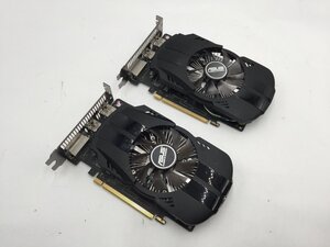 ♪▲【ASUS】GeForce GTX 1050 Ti 4GB GDDR5 128bit グラフィックボード 部品取り 2点セット 1119 13