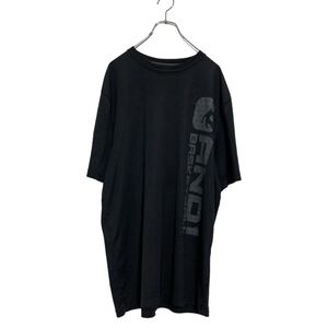 AND1 半袖 プリントTシャツ XL ブラック ビッグサイズ クルーネック スポーツウェア バスケットボール 古着卸 アメリカ仕入 a605-6087