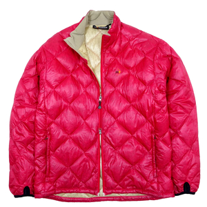 MOONSTONE LIGHT DOWN JACKET ムーンストン ライトダウンジャケット 赤 Lサイズ