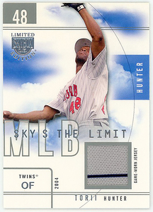 TWINS-ANGELS-TIGERS△TORII HUNTER/2004 SKYBOX LIMITED EDITION SKY