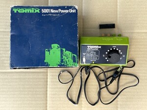 トミックス・5001ニューパワーユニット・ジャンクにて★古い・昭和レトロ・旧い・トミー・TOMY・トミー・HO・Nゲージ？