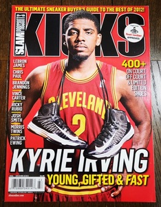 RC 2012 SLAM MAGAZINE Kicks Vol.15 KYRIE IRVING / スラム Special Issue 雑誌 カイリー アービング Adidas, Nike, NBA Basketball