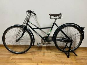 【WELBY CYCLE】自転車運搬車　26インチ 470㎜　新品タイヤ付け　グリーン