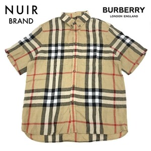 バーバリー BURBERRY 半袖シャツ ノバチェック マルチカラー