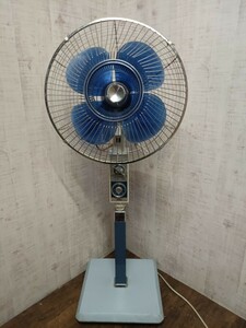 当時物　TOSHIBA　東芝　SF-30E 芝浦　扇風機　大型扇風機　レトロ扇風機　レトロ　家電　FAN ファン　4枚羽　現状品