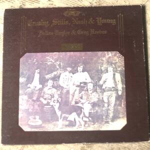 76年国内盤～CSN&Y Crosby,Stills,Nash & Young / Deja Vu　クロスビー・スティルス・ナッシュ＆ヤング「デジャ・ヴ」レコード P-10123A