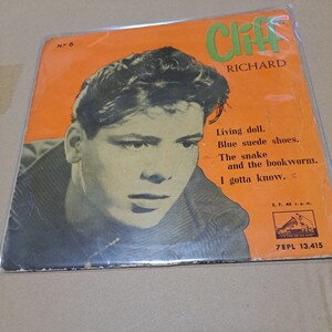 レコード　Cliff Richard 7EPL13415