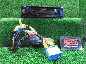 2FC3084 BI2)) ホンダ フィット GD1 後期型 1.3A HIDエディション にて使用 KENWOOD CDオーディオデッキ　U310