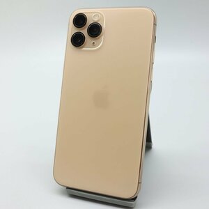 Apple iPhone11 Pro 256GB Gold A2215 MWC92J/A バッテリ70% ■SIMフリー★Joshin0622【1円開始・送料無料】