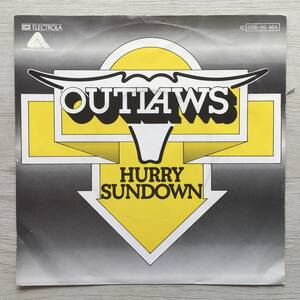 OUTLAWS HURRY SUNDOWN ドイツ盤