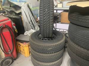 BRIDGESTONE　ブリザック　ＶＬ１　165R13 LT 114.3　5穴　4本