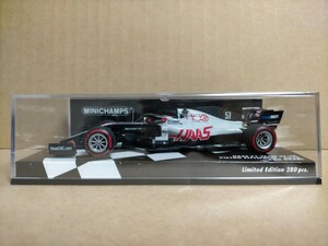 レア PMA 1/43 ハース HAAS フェラーリ F1 VF-20 P.フィッティパルディ No.51 2020 アブダビGP 限定280台