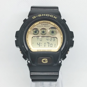 ■ 美品 CASIO G-SHOCK DW-6900BR 3230 ブラック ゴールド カシオ 腕時計 Gショック シリーズ DW6900BR ウォッチ メンズ アウトドア ■