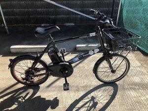 J1　中古電動アシスト自転車 1円売切り！パナソニック ベロスター VELO-STAR 黒 配送エリア内は送料3800円でお届けします