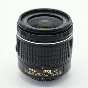 【並品】Nikon 標準ズームレンズ AF-P DX NIKKOR 18-55mm f/3.5-5.6G VR ニコンDXフォーマット専用