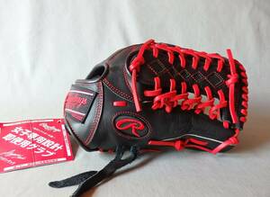 新品◆Rawlings HYPER TECH R2G ソフトボール/野球 グローブ◆11.75inch/BLACK1◆プロ野球/NPB/セリーグ/パリーグ/草野球/キャッチボール