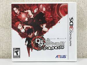 ●○Z116 ニンテンドー 3DS ソフト 海外版 DEVIL SURVIVOR OVERCLOCKED デビルサバイバー オーバークロック○●