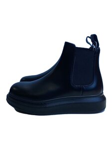 Alexander McQueen◆サイドゴアブーツ/35/BLK/レザー//