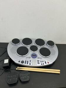 wd☆59 CASIO 電子ドラム LD80 カシオ 打楽器 ドラム 楽器 音楽 動作品