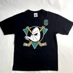 アナハイム マイティダックス 両面プリント Tシャツ nhl