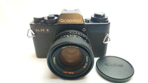 【レア品】ローライ　Rollei　ローライフレックスRolleiflex　SL35E ブラック　planar50mm F1.8 HFT セット品