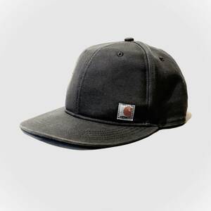 【carhartt／カーハート】キャップ　キャンバス　グレー　ashland cap　キャンバス　帽子