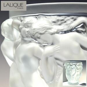 【趣楽】 西洋美術 【ＬＡＬＩＱＵＥ ラリック社】『バッカスの巫女 バコントゥ』 高さ２４，５ｃｍ　重量 約６ｋｇ　本物保証　Ｋ２０９１