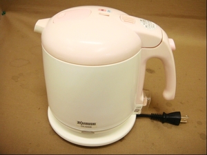 【DT0418】◆ZOJIRUSHI 象印 電気ケトル 0,8L CK-GA08 湯沸かし器 家電◆