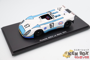 USED S=1/43 Spark スパーク S1982 Porsche ポルシェ 908/2 LM1972 DUNLOP ESSO #67 中国製 現状渡し