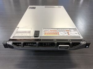 1円スタート DELL PowerEdge R630 (CPU:Xeon E5-2699A v4 2.40Ghz×2基/メモリ:512GB/HDD:300GB×2基)