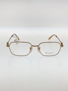 BVLGARI◆メガネ/Eyeglass Frames/GLD/CLR/レディース/153TK