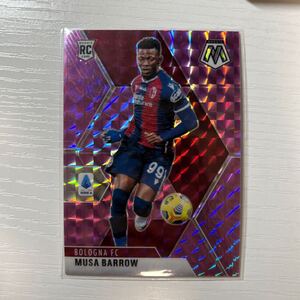 2020-21 Panini Mosaic serie A Musa Barrow pink mosaic 49枚限定