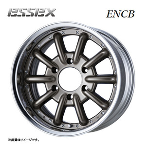 送料無料 エセックス ENCB-16 2P 8.5J-16 +7～35 6H-139.7 (16インチ) 6H139.7 8.5J+7～35【2本セット 新品】