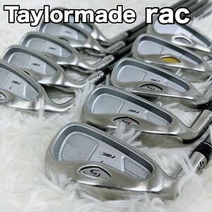 アイアンセット レフティ Taylormade rac 10本 ゴルフクラブ テーラーメイド 希少 iron set left