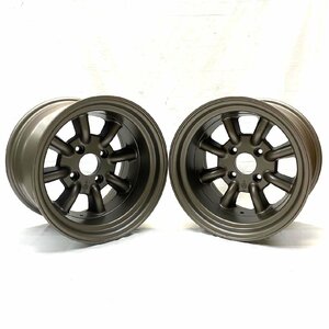 【在庫あり即納】RS Watanabe R TYPE 15×9.5J-19 4H-114.3 新マグカラー/15インチ ワタナベ アルミホイール 2本